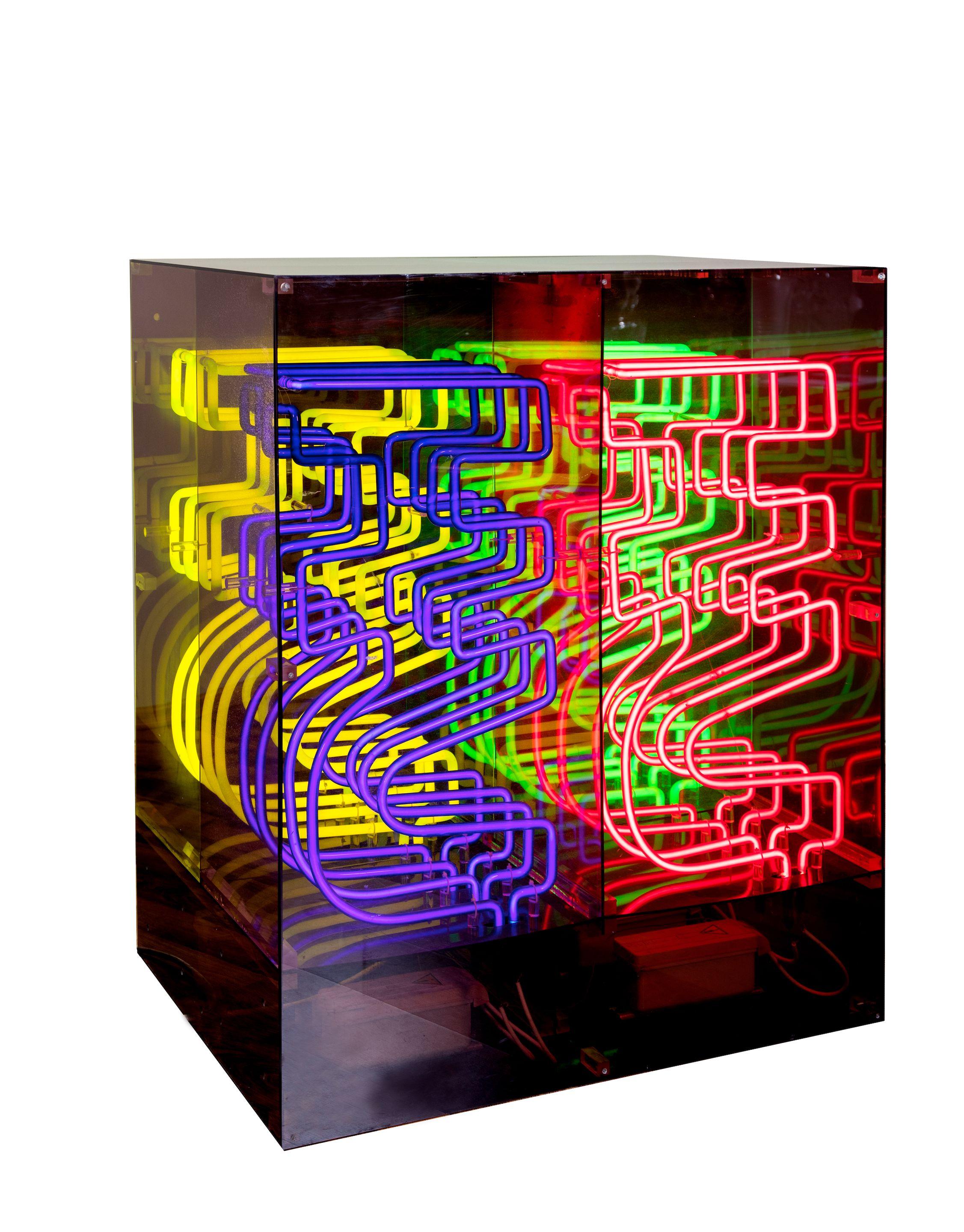 Chryssa - Les portes de Times Square, New York