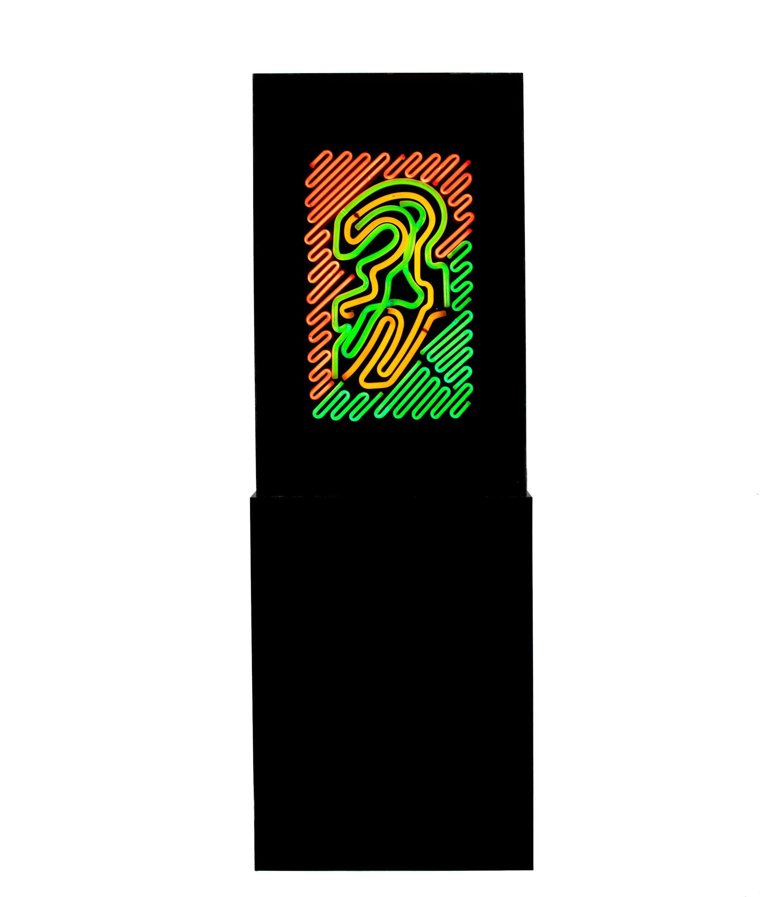 Chryssa - New York City Scape (41) 100 x 64 x 25cm (39 3/8 x 25 3/16 x 9 13/16in).