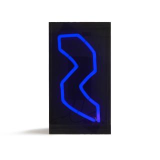 Chryssa - Sans titre, Bleue 57 x 31.5x 22cm (22 7/16 x 12 3/8 8 11/16in).