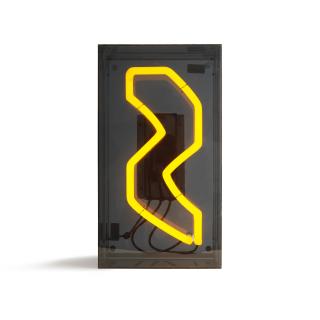 Chryssa - Sans titre, Jaune 57 x 31.5x 22cm (22 7/16 x 12 3/8 8 11/16in).