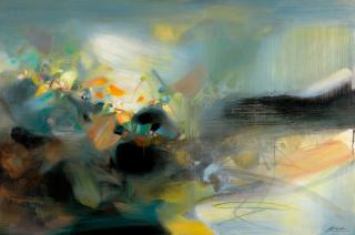 Chu Teh-Chun - Amplitude(Painted In 1986)