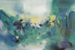 Chu Teh-Chun - Cirque D\'Émeraude (Emerald Circle)