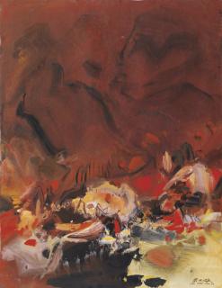 Chu Teh-Chun - Composition N°341