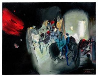 Chu Teh-Chun - Composition No. 461 (Painted In 1972)