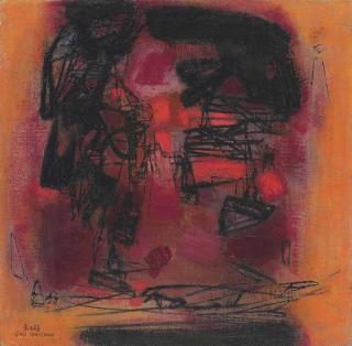 Chu Teh-Chun - Composition (Untitled)
