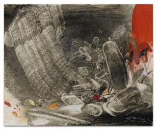 Chu Teh-Chun - Doigts Ix