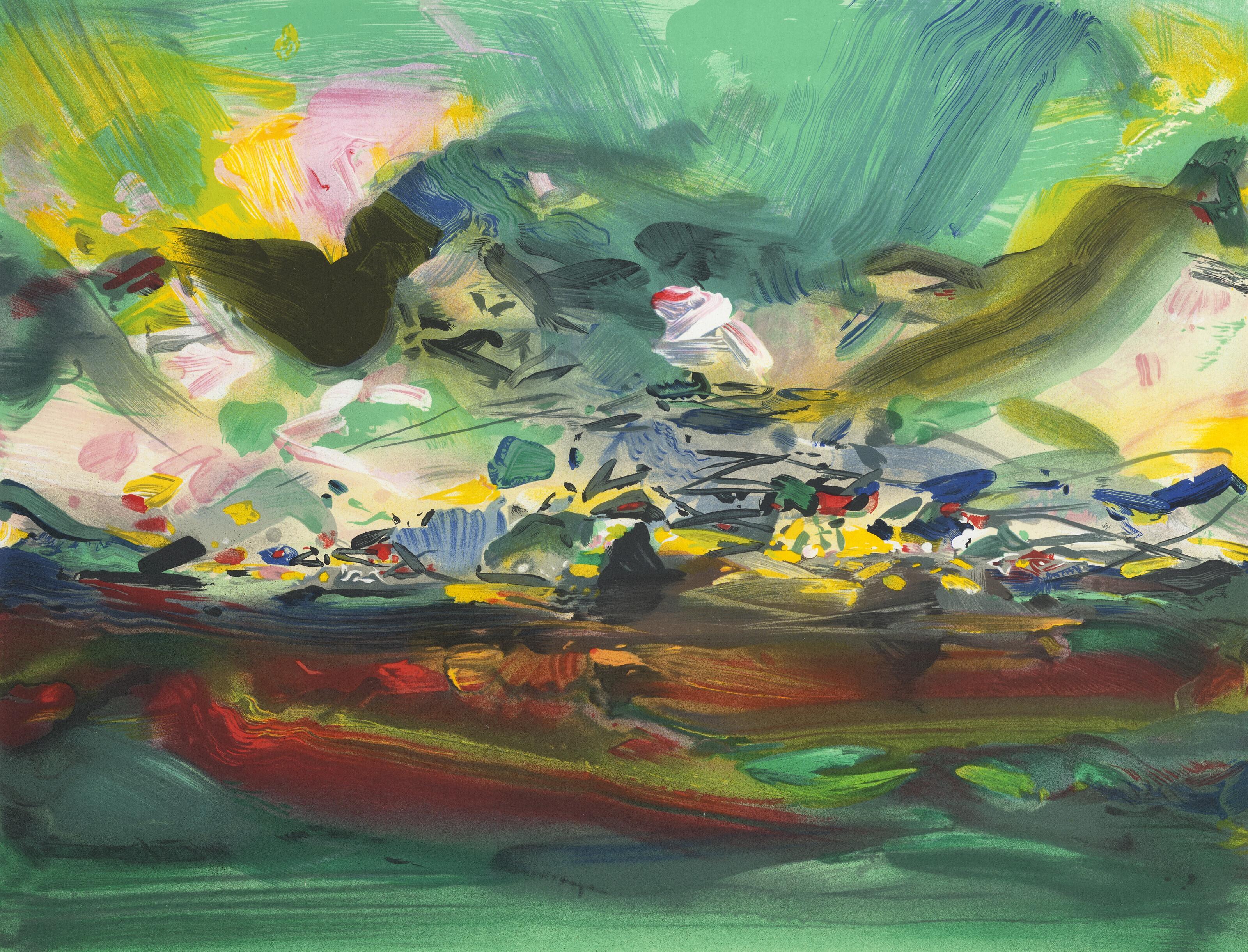 Chu Teh-Chun - Étincelante Élégance