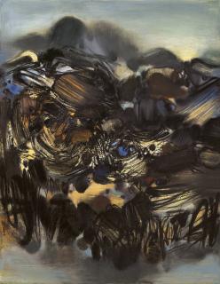 Chu Teh-Chun - No. 195, Avant Le Printemps (Before The Spring)