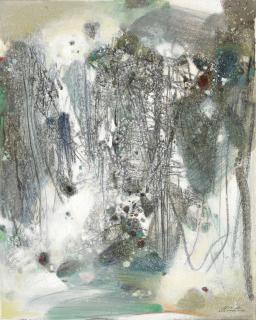 Chu Teh-Chun - Nuances de givre I (Shades of Frost I)