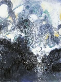 Chu Teh-Chun - Paysage d\'hiver