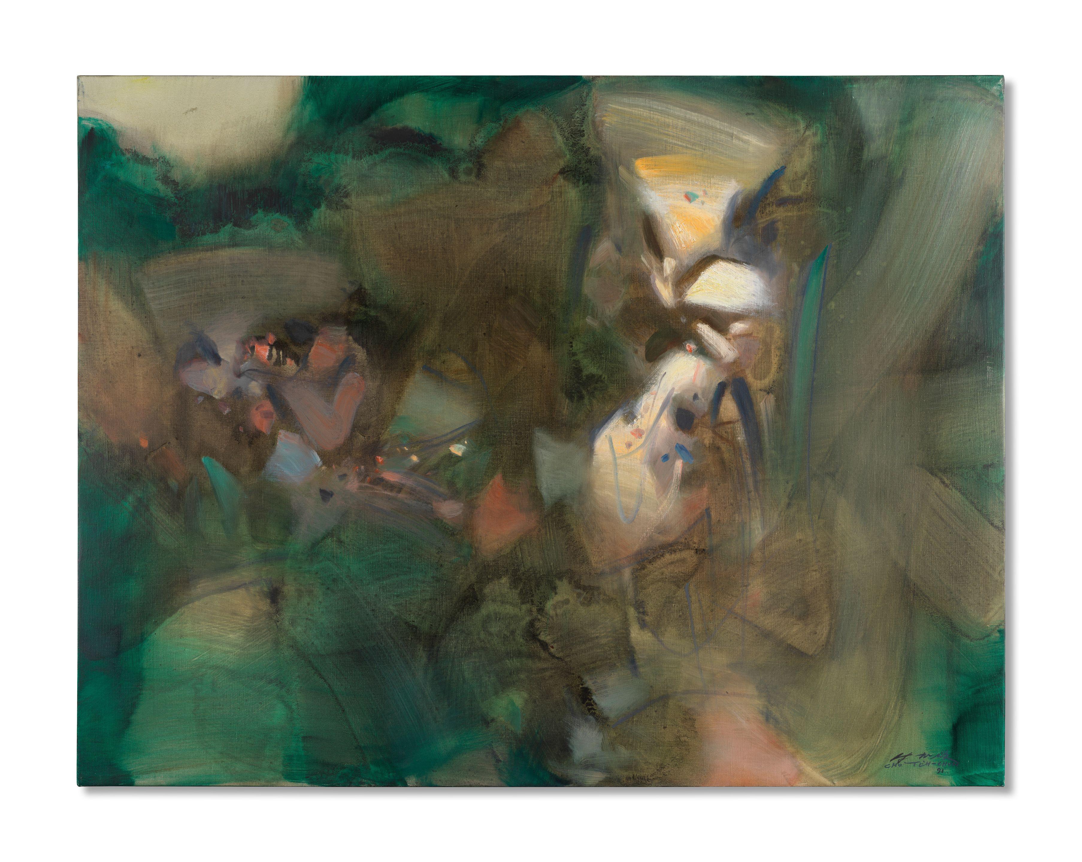 Chu Teh-Chun - Profondeurs veloutées