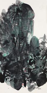 Chu Teh-Chun - Sans Titre(Painted In 2008)