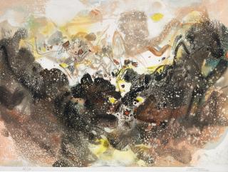 Chu Teh-Chun - Snow Scene(Executed In 2000)