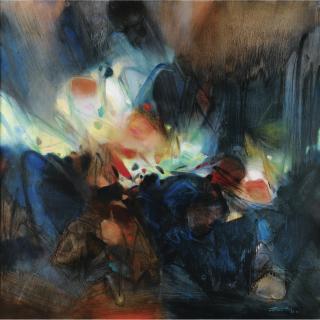 Chu Teh-Chun - Sombres Nuées