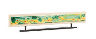 Chu Teh-Chun - Stèle F34