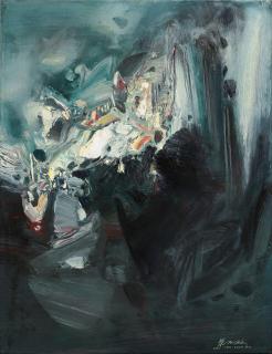 Chu Teh-Chun - Untitled No. 350