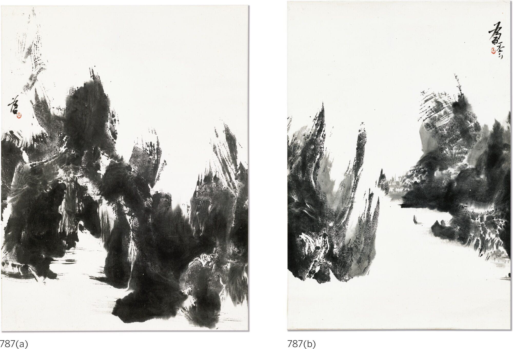 Chu Weibor - Untitled A & B