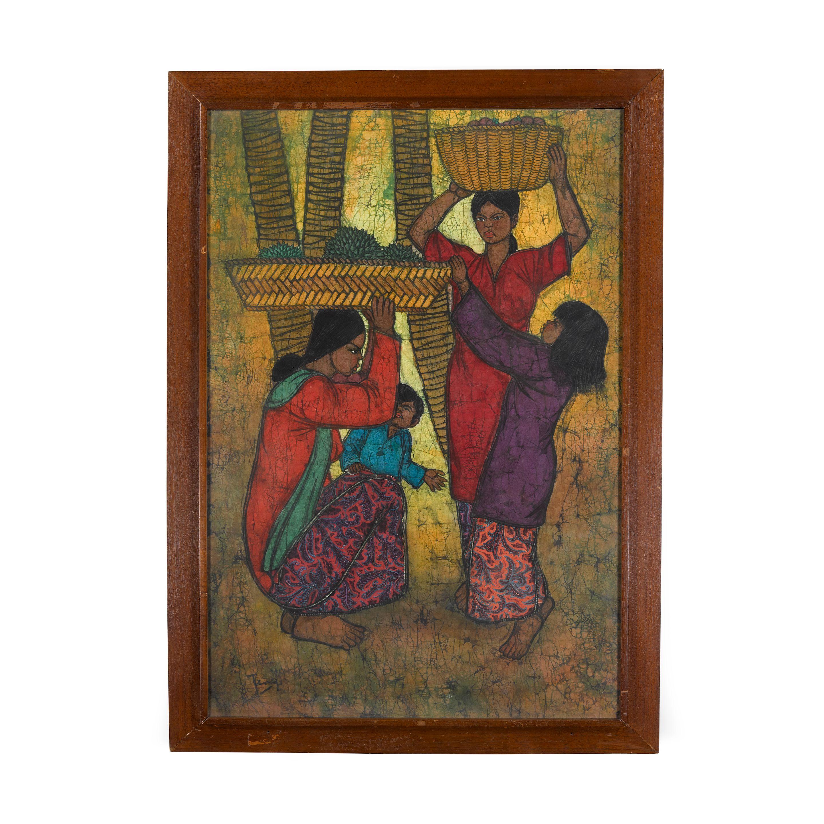 Chuah Thean Teng - Harvesting Durians