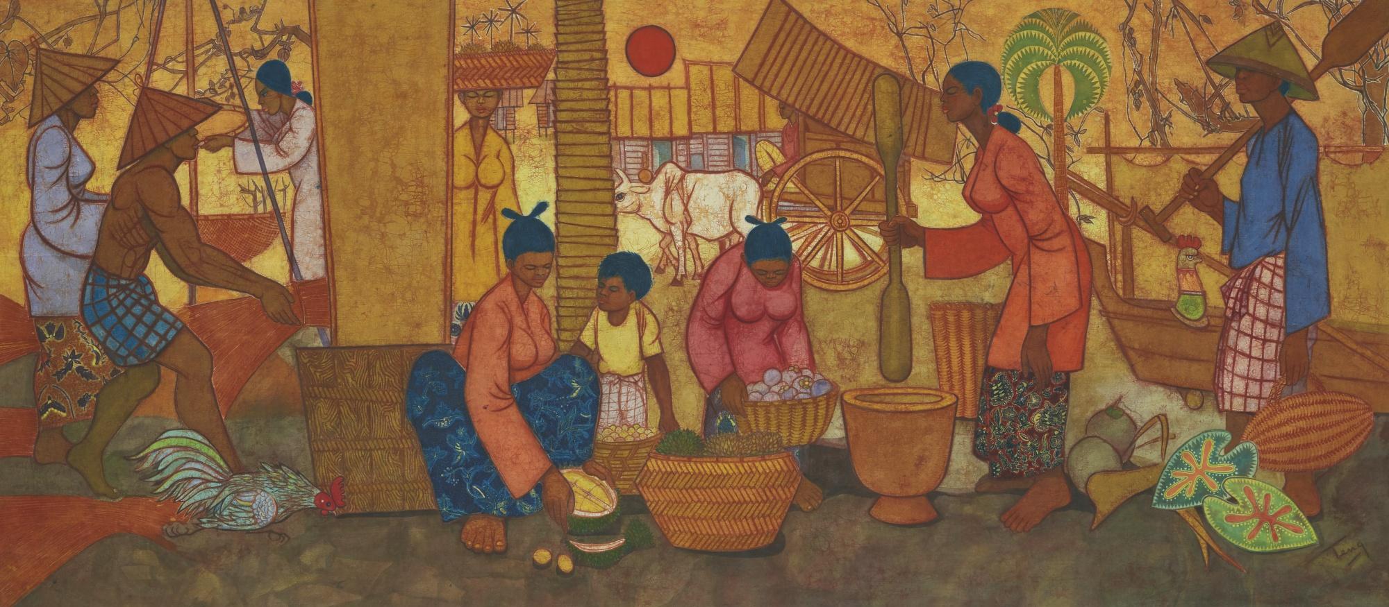 Chuah Thean Teng - Market Scene