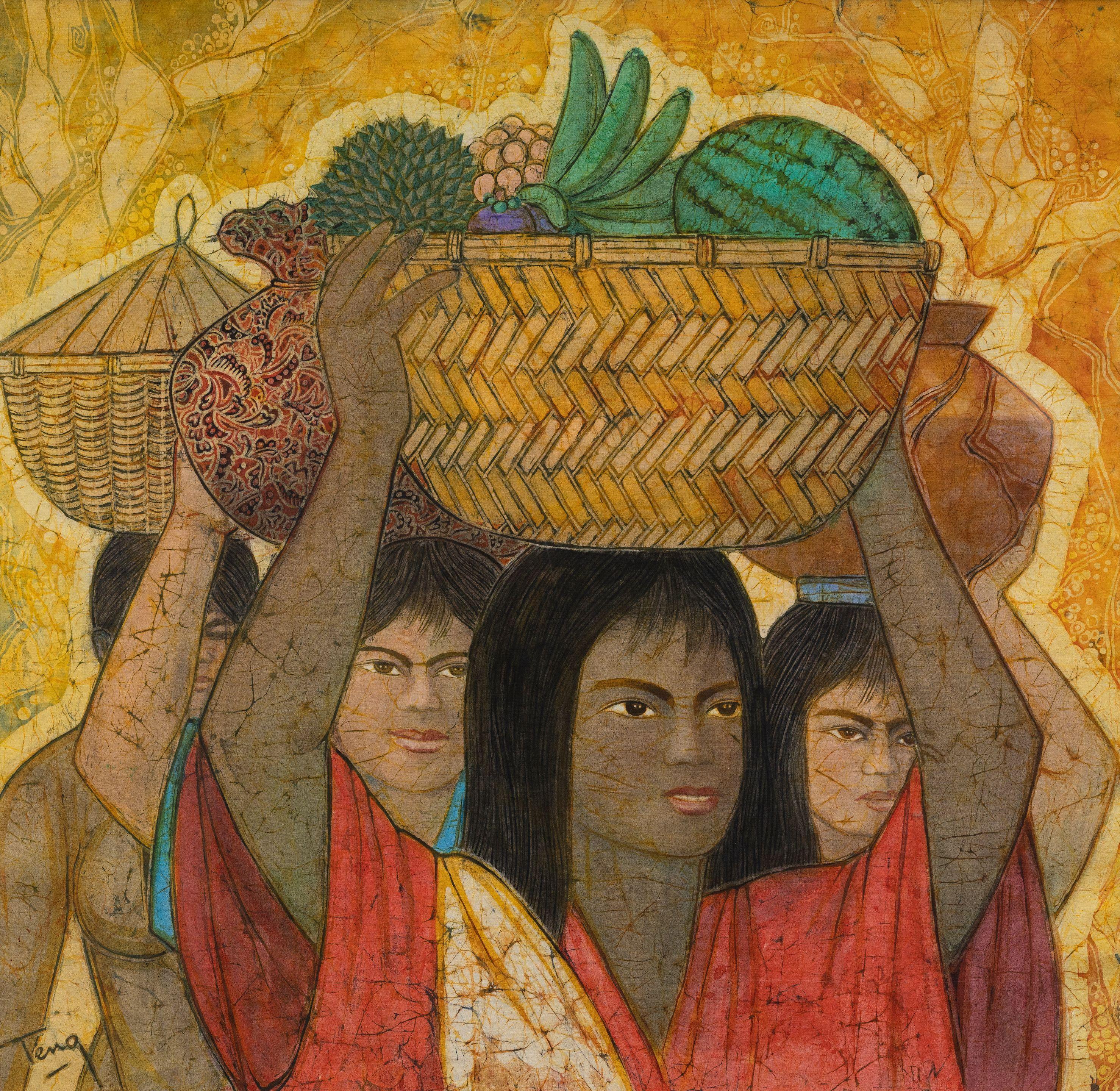 Chuah Thean Teng - Market Scene