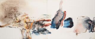 Chuang Che - Abstract (Diptych)