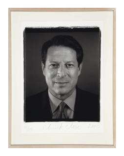 Chuck Close - Al Gore, 2000