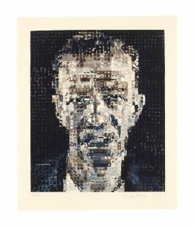 Chuck Close - Alex (Alex Katz)