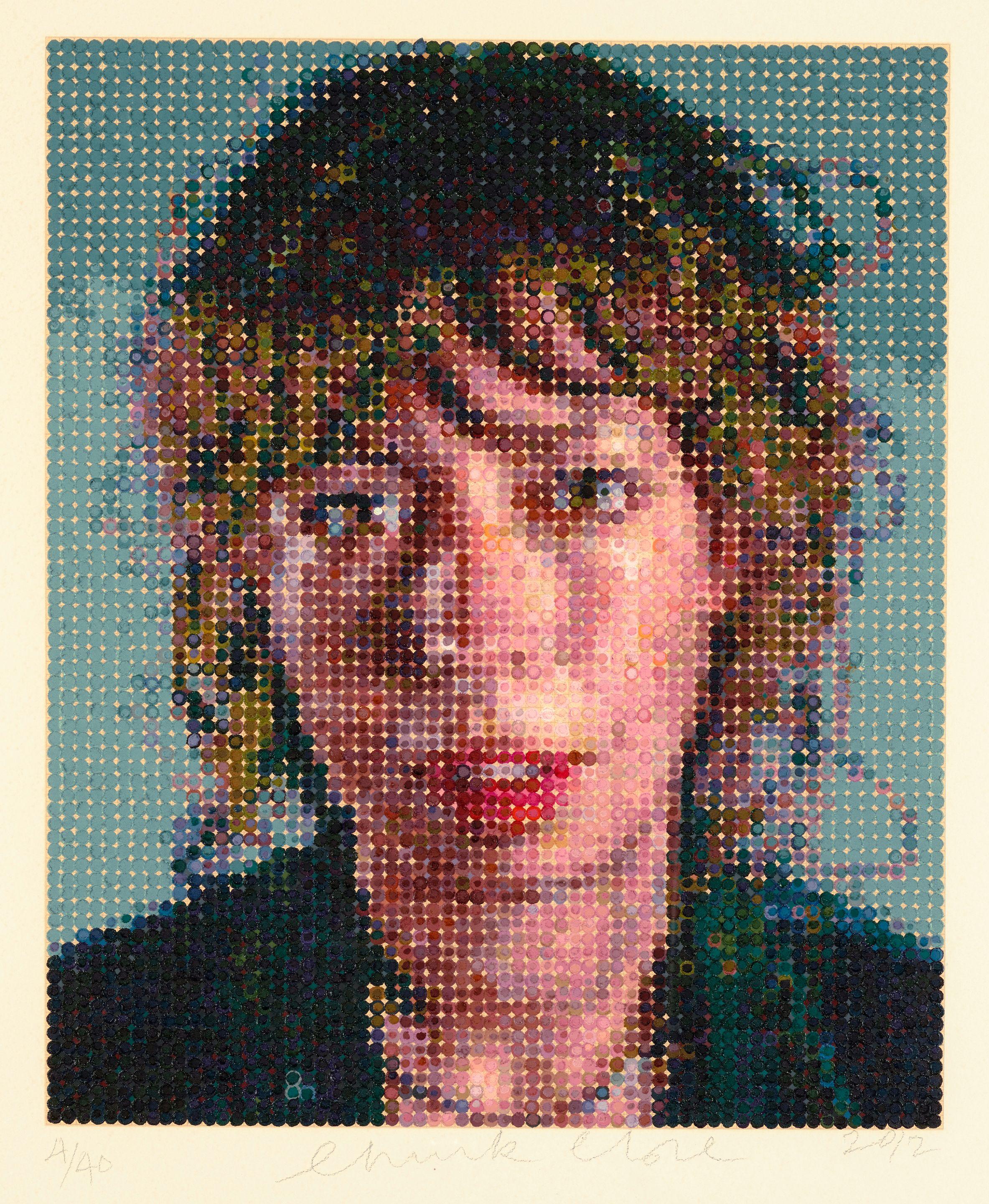 Chuck Close - Cecily