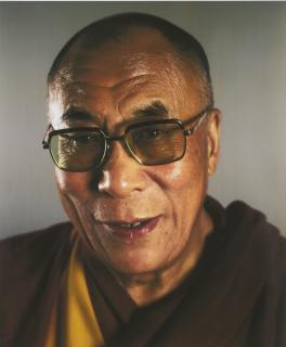 Chuck Close - Dalai Lama