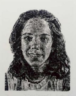 Chuck Close - Georgia/Fingerprint (B.I. 38)