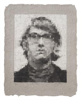 Chuck Close - Keith V / Manipulated