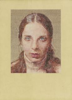 Chuck Close - Leslie - Pastel