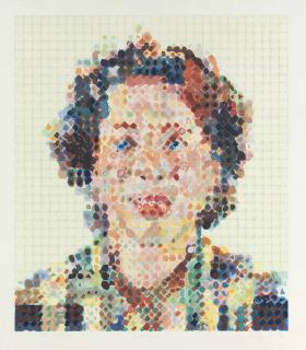 Chuck Close - Leslie