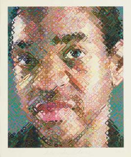 Chuck Close - Lyle (see Sultan pp. 108-9)