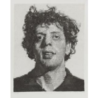 Chuck Close - Phil I (White) (B.I. 23)