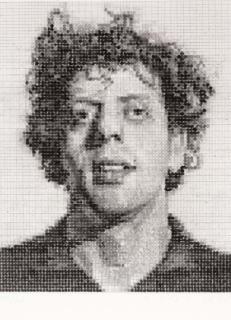 Chuck Close - Phil Spit Bite