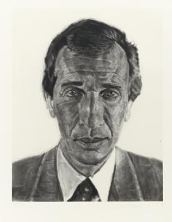 Chuck Close - Portrait Of A. Glimcherchuck Close ; Portrait Of A. Glimcher ; Etching And Aquatint ; Signed ; 1989 ; Hahnemühle Paper