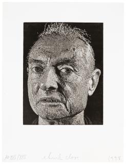 Chuck Close - Roy/Reduction Linocut