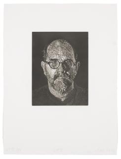 Chuck Close - S.P. II (Self-Portrait II)