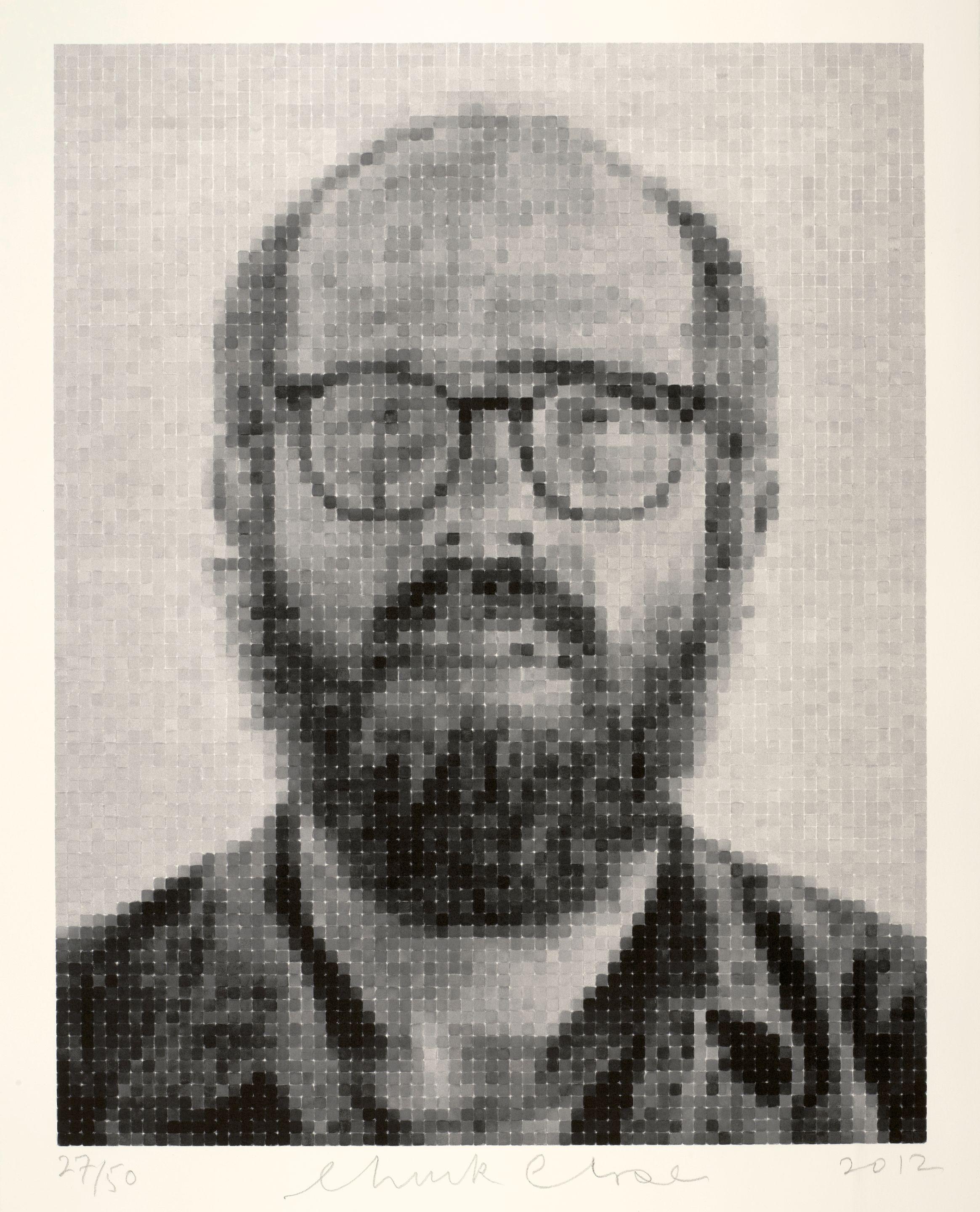 Chuck Close - Self-Portrait 2