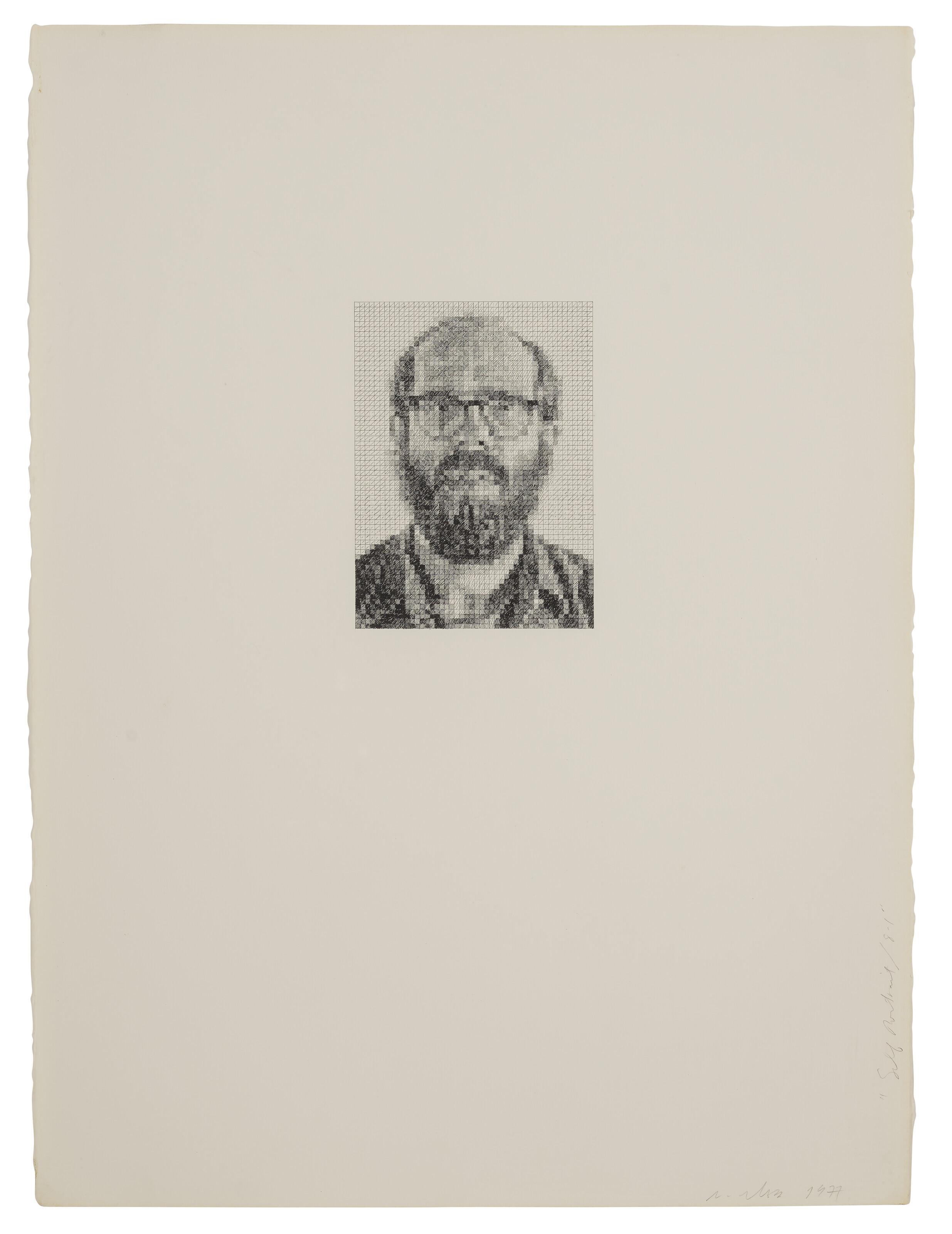 Chuck Close - Self-Portrait / 8x1