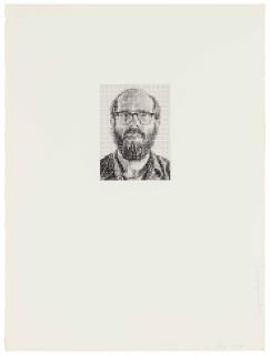 Chuck Close - Self-Portrait / 8x1