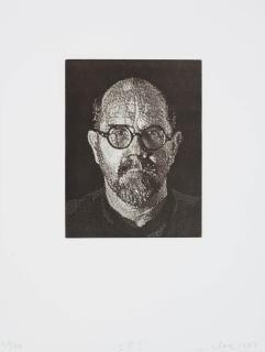 Chuck Close - Self-Portrait I (Dots)