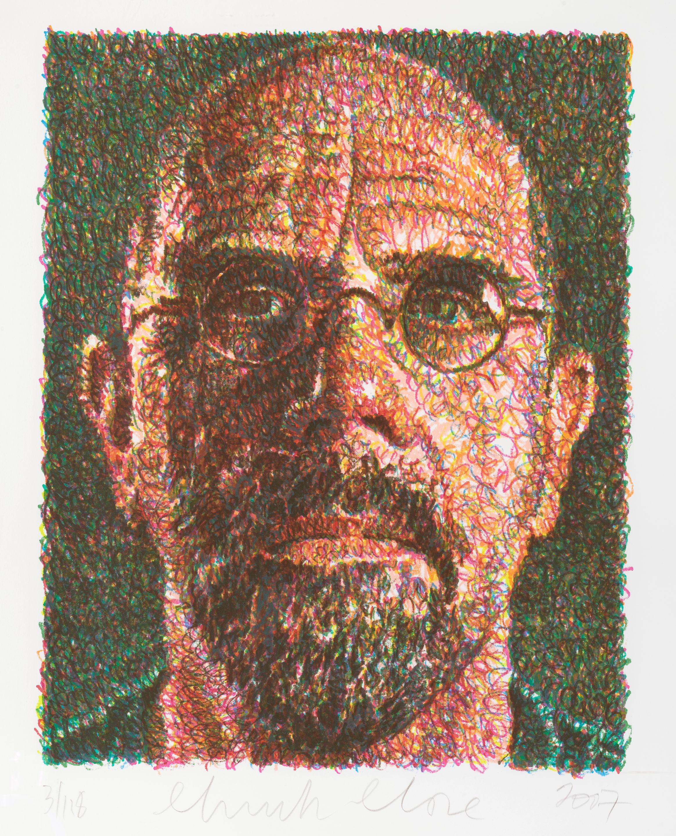 Chuck Close - Self-Portrait (Lincoln Center)