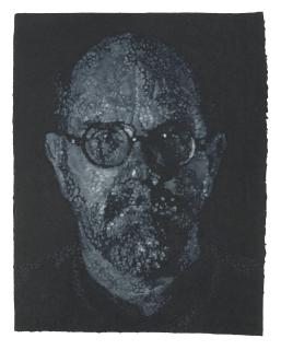 Chuck Close - Self Portrait/Pulp/Pochoir