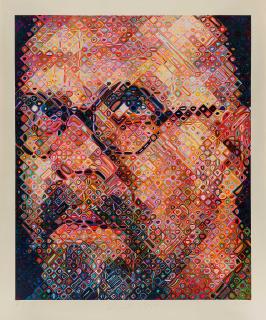 Chuck Close - Self-Portrait.