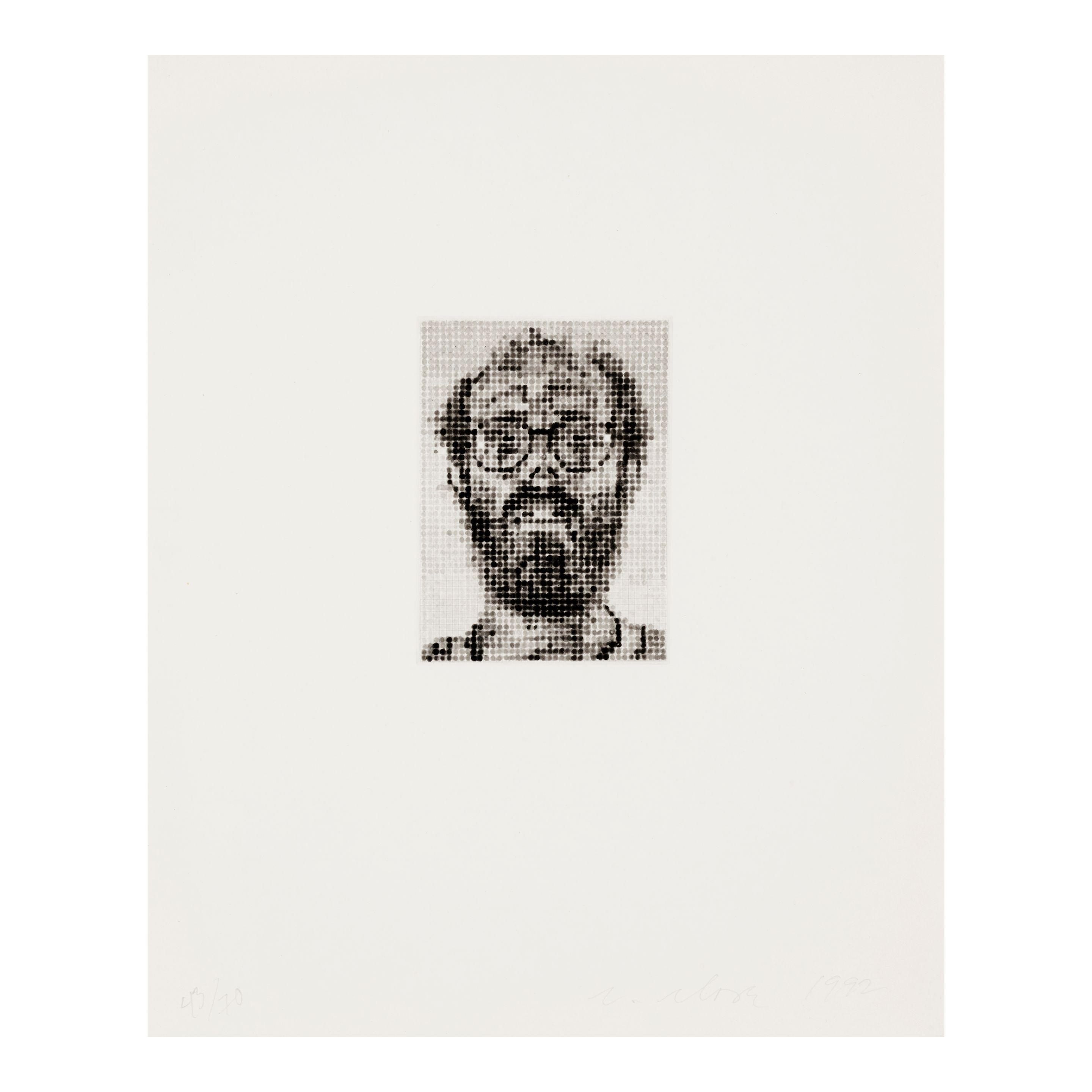 Chuck Close - Self-Portrait
