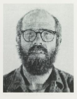 Chuck Close - Self-Portrait
