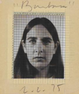 Chuck Close - Study for Barbara