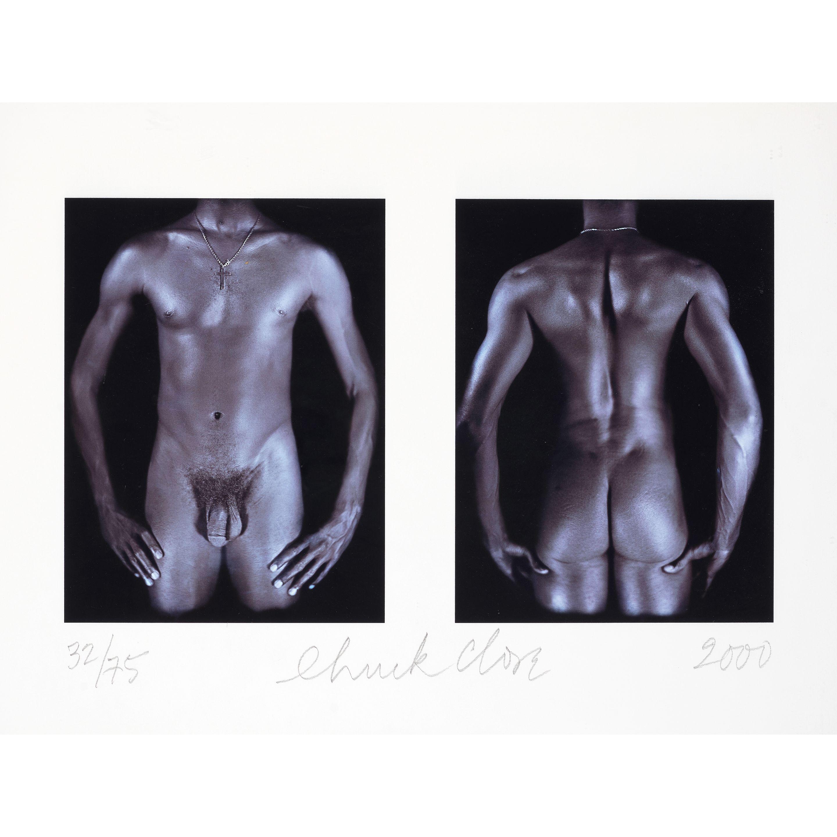 Chuck Close - Untitled (In Honor of Peter Hujar), from 1989